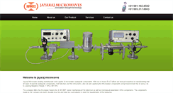 Desktop Screenshot of jayarajmicrowaves.com